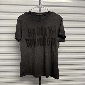 Harley T-Shirt Men's Grey Short Sleeve Motorcycle Tee